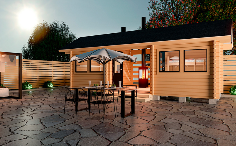 Sauna Kimara 3 13m²