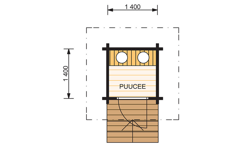 Puucee Kimara 2m²