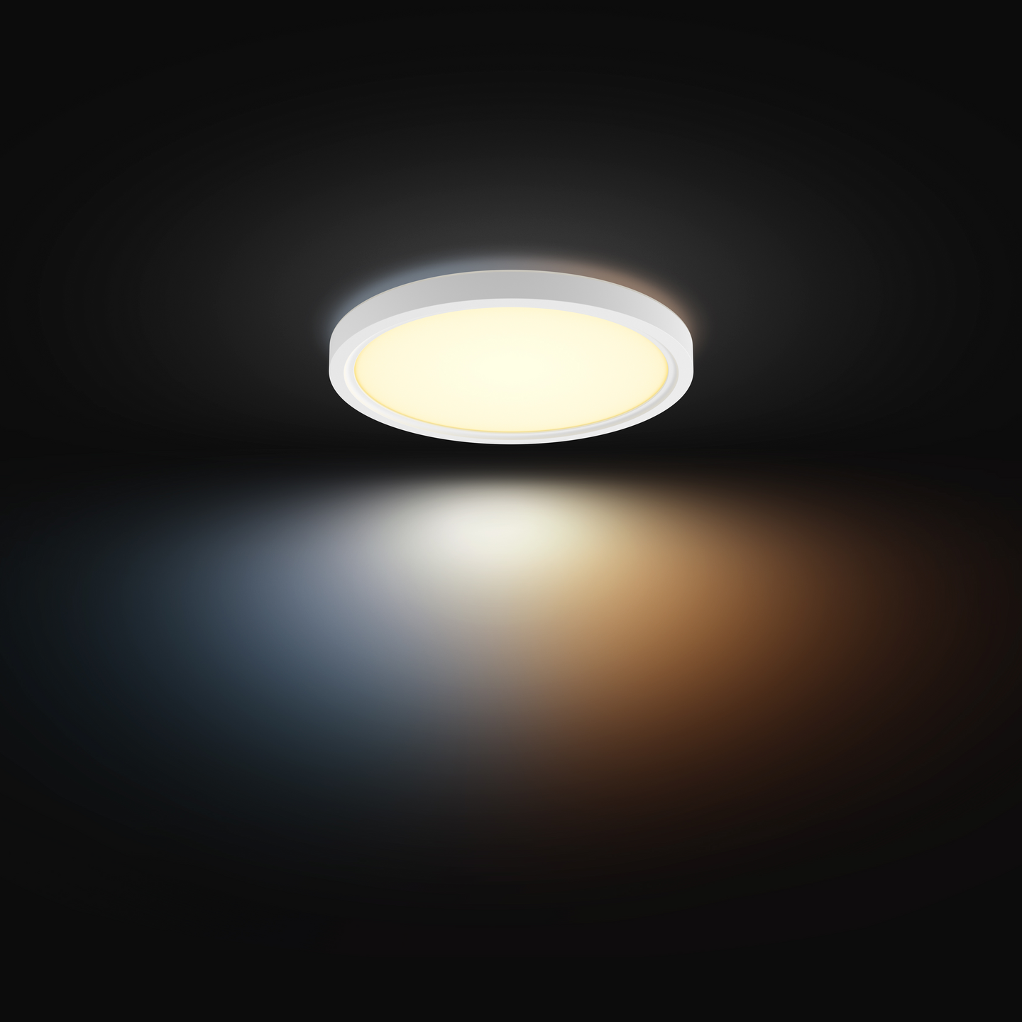 Kattovalaisin Philips Hue Tento Slim S 291mm 16,5W 2200-6500K 2250lm valkoinen