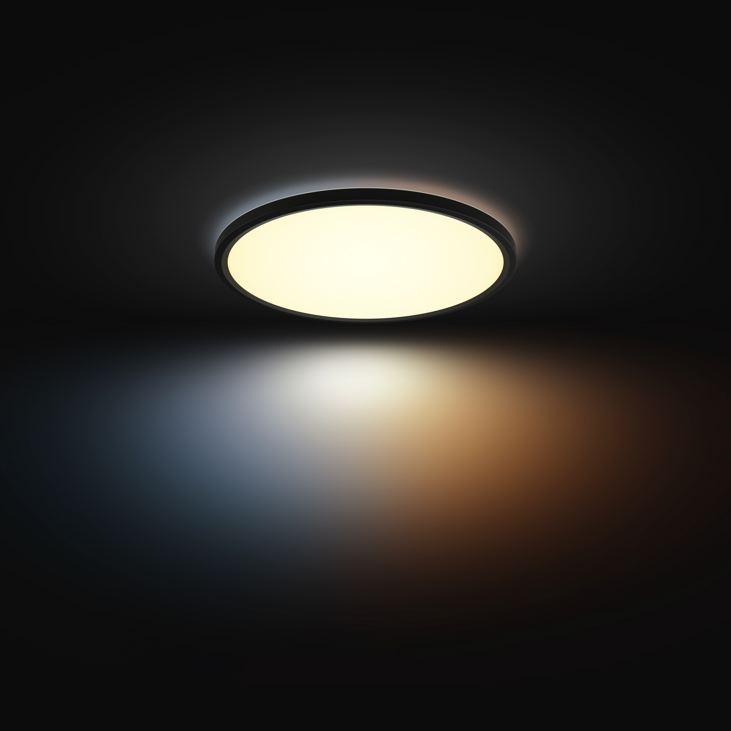 Kattovalaisin Philips Hue Tento Slim M 421mm 23 W 2200-6500K 3100 lm musta