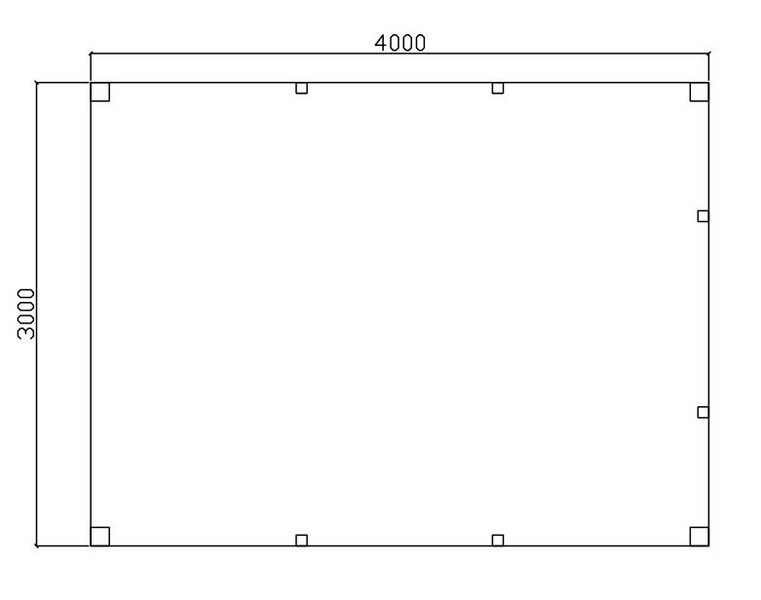 Pergola Lillesand XL 400x300cm