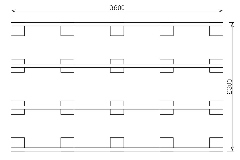Aittavarasto Goodiy Leksand 8,7m²