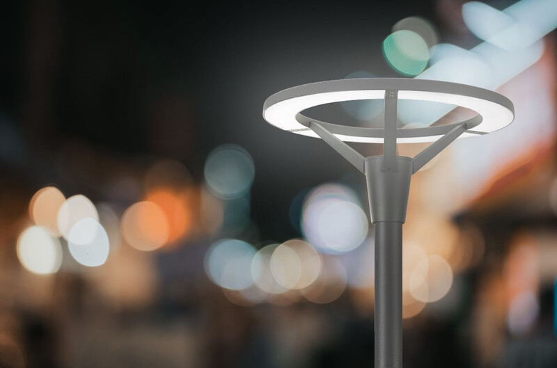 Pylväsvalaisin Philips Streetsaver BPP008 Led-mp 740 PSU I harmaa 60