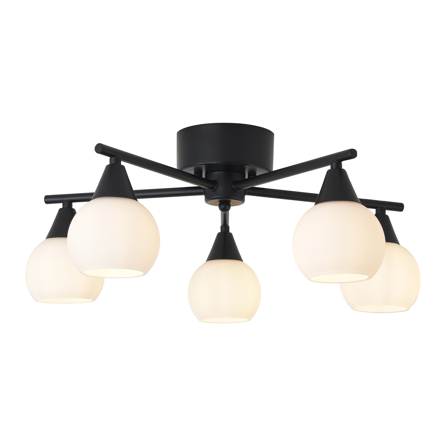 Kattovalaisin Focuslight Kiira 5xE14 max.8W musta