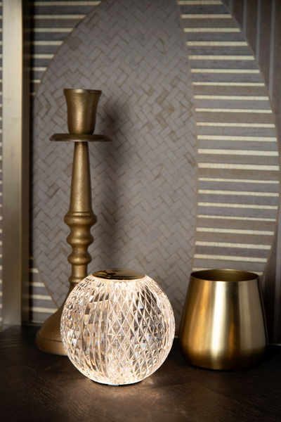 Pöytävalaisin Lucide Cintra 90mm 5W 3000K kirkas