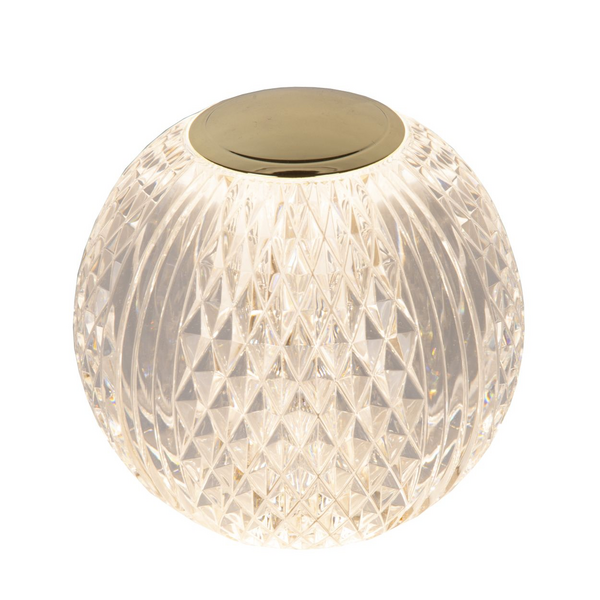 Pöytävalaisin Lucide Cintra 110mm 3Step himmennys 2W 3000K kirkas