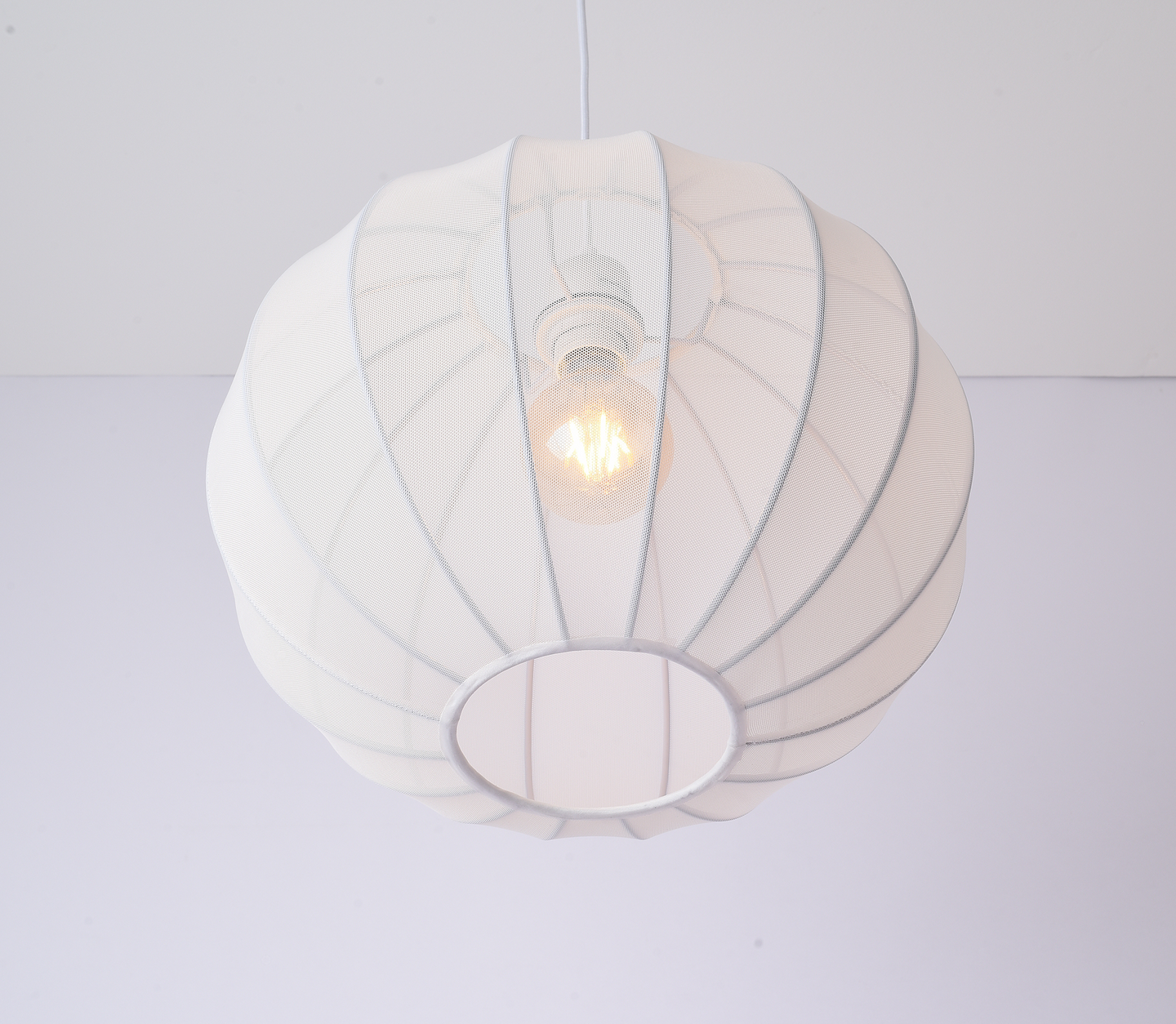 Riippuvalaisin Focuslight Elara 400mm E27 max.12W valkoinen