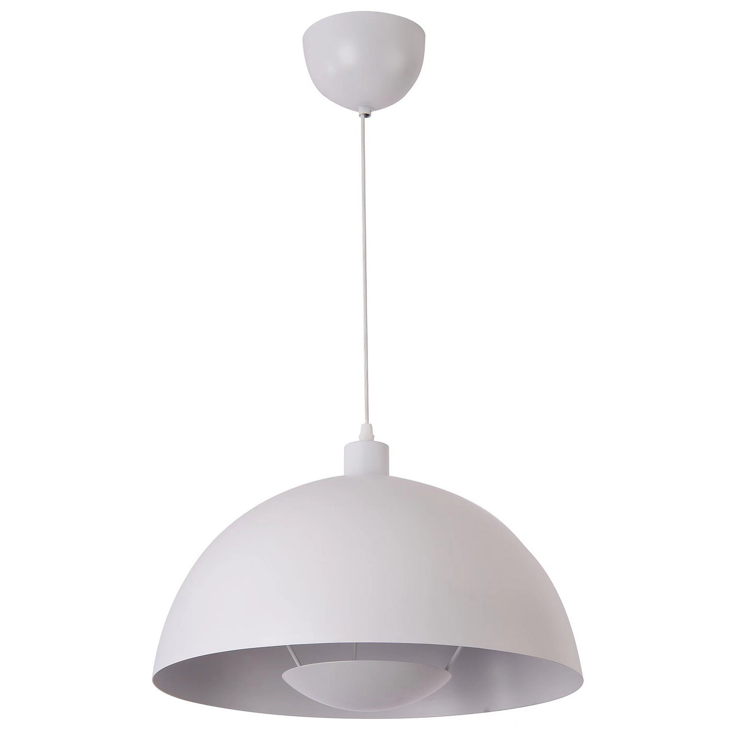 Riippuvalaisin Focuslight Lisbon 4000mm E27 max.10W valkoinen