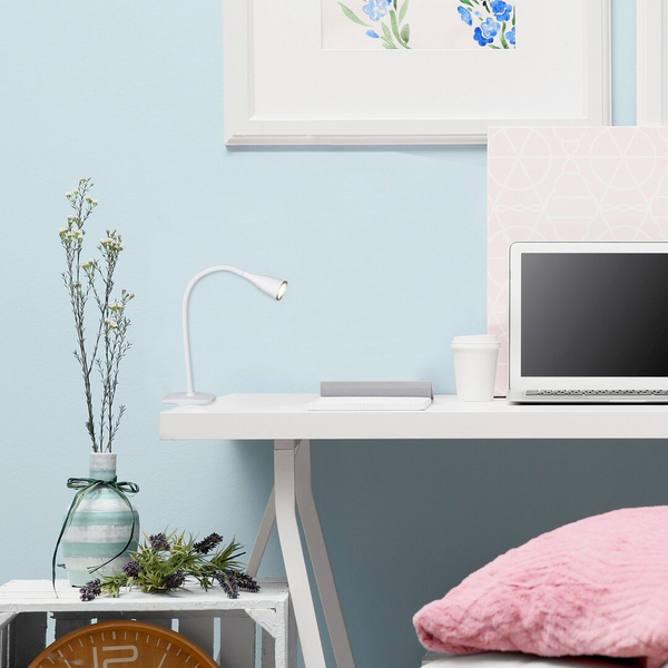 Klipsivalaisin Rabalux Jeff 130x350mm 4,5W 330lm 3000K valkoinen