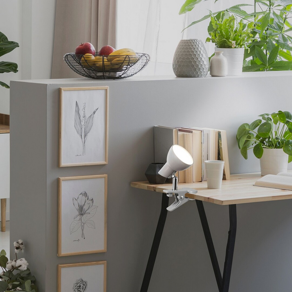 Klipsivalaisin Rabalux Noah 70mm 5W 360lm 3000K harmaa