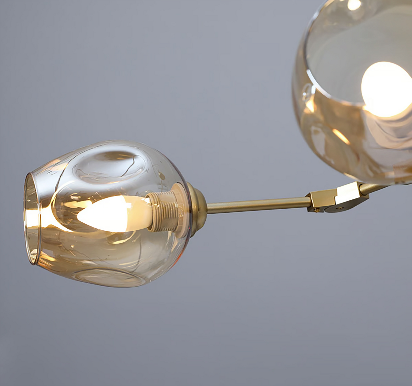 Kattovalaisin Focuslight Adams 5xE27 max.40W mattakulta/amberlasi