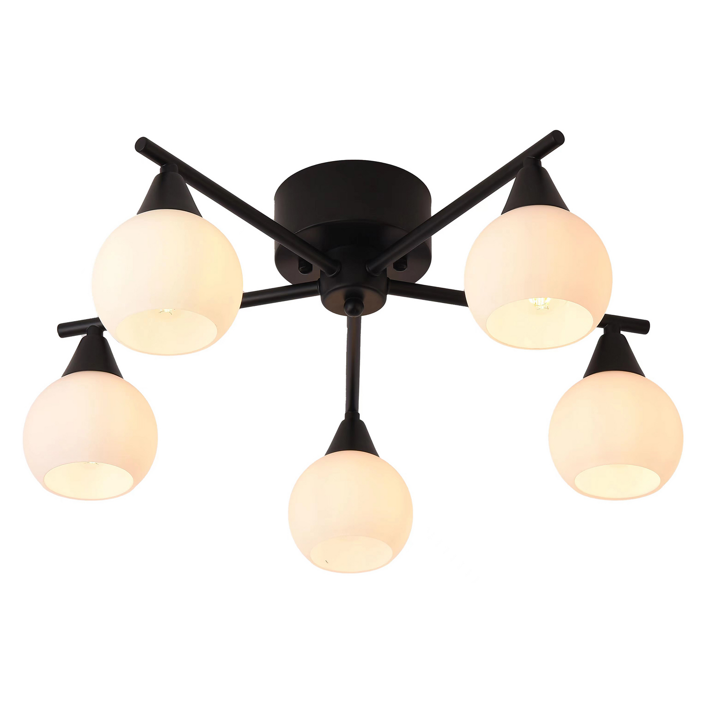 Kattovalaisin Focuslight Kiira 5xE14 max.8W musta