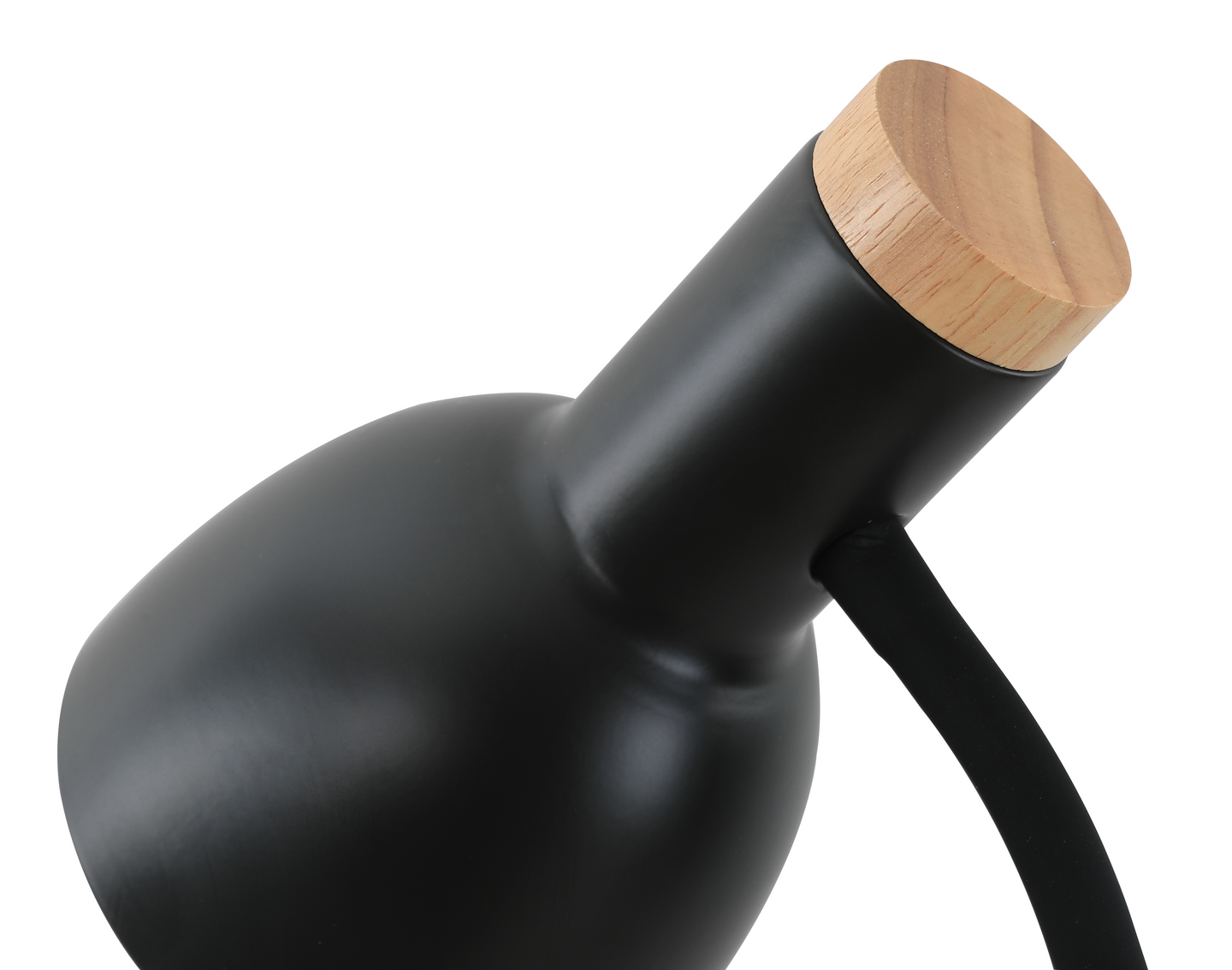 Pöytävalaisin Focuslight Oslo 360mm E27 max.8W musta