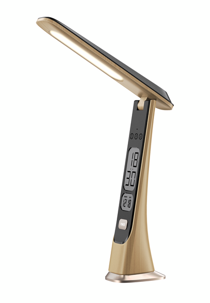 Pöytävalaisin Focuslight Smart led ladattava 5W  puu musta