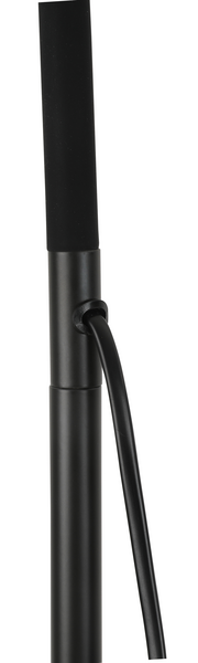 Lattiavalaisin Focuslight Oslo 1560mm E27 max.8W musta