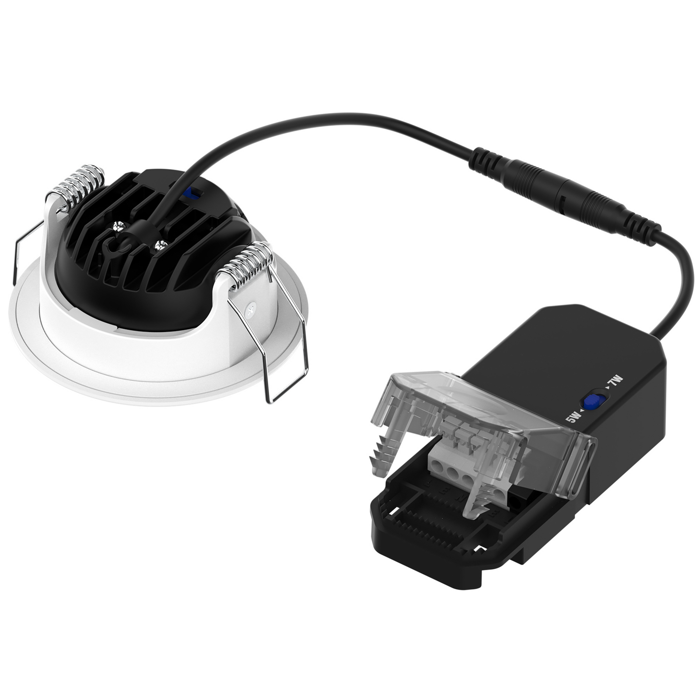 Alasvalo Focuslight Lumo led 5W/7W 550lm IP65/IP20 valk