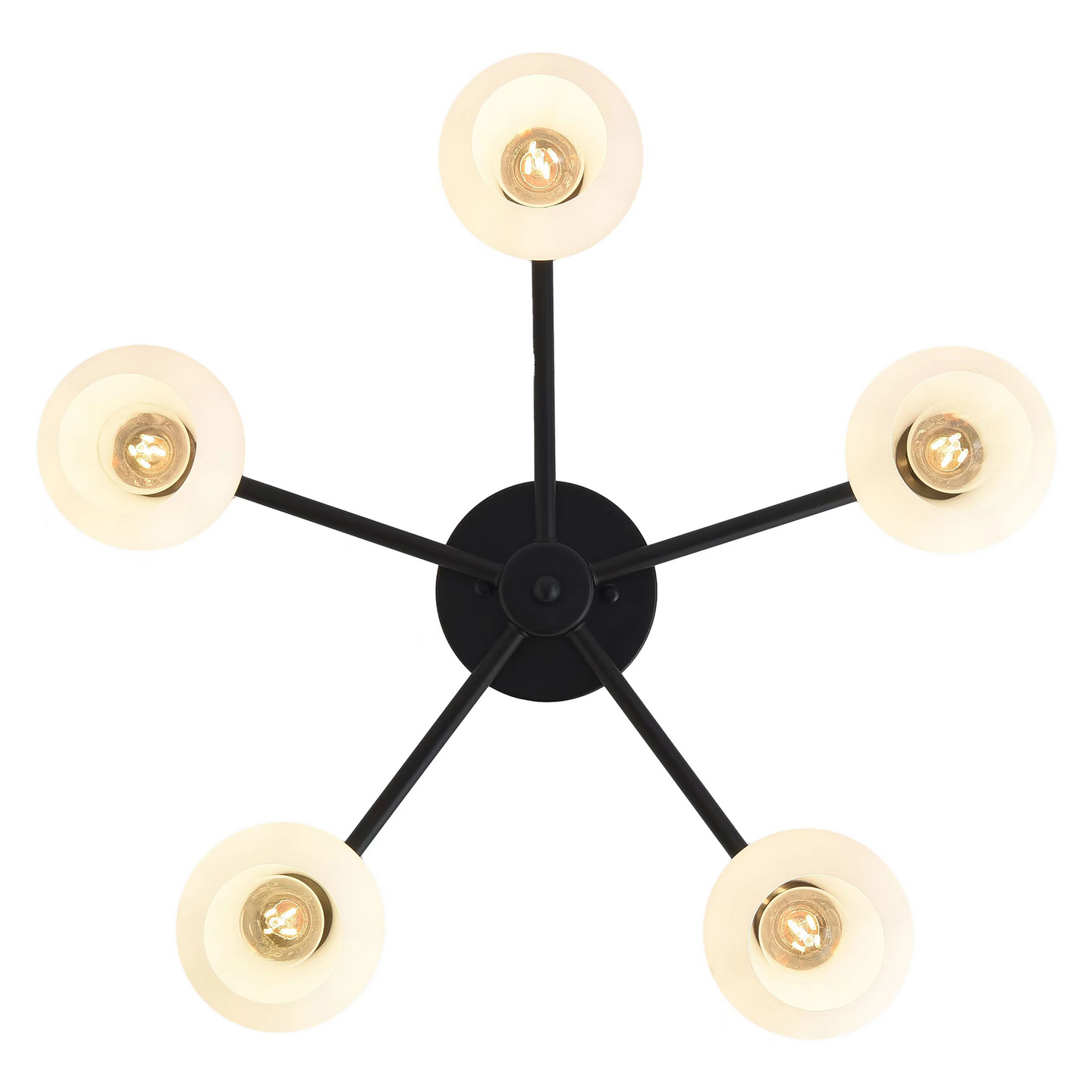 Kattovalaisin Focuslight Kiira 5xE14 max.8W musta