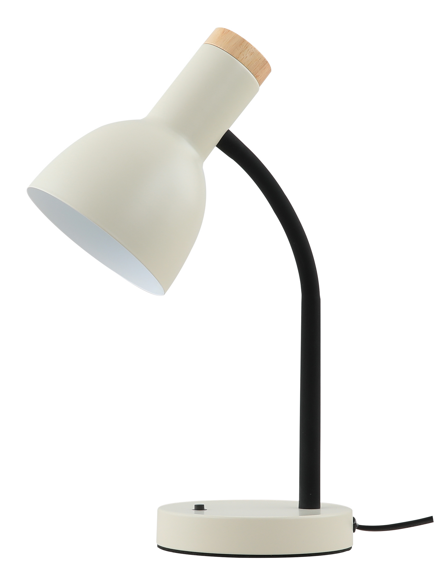 Pöytävalaisin Focuslight Oslo 360mm E27 max.8W valkoinen