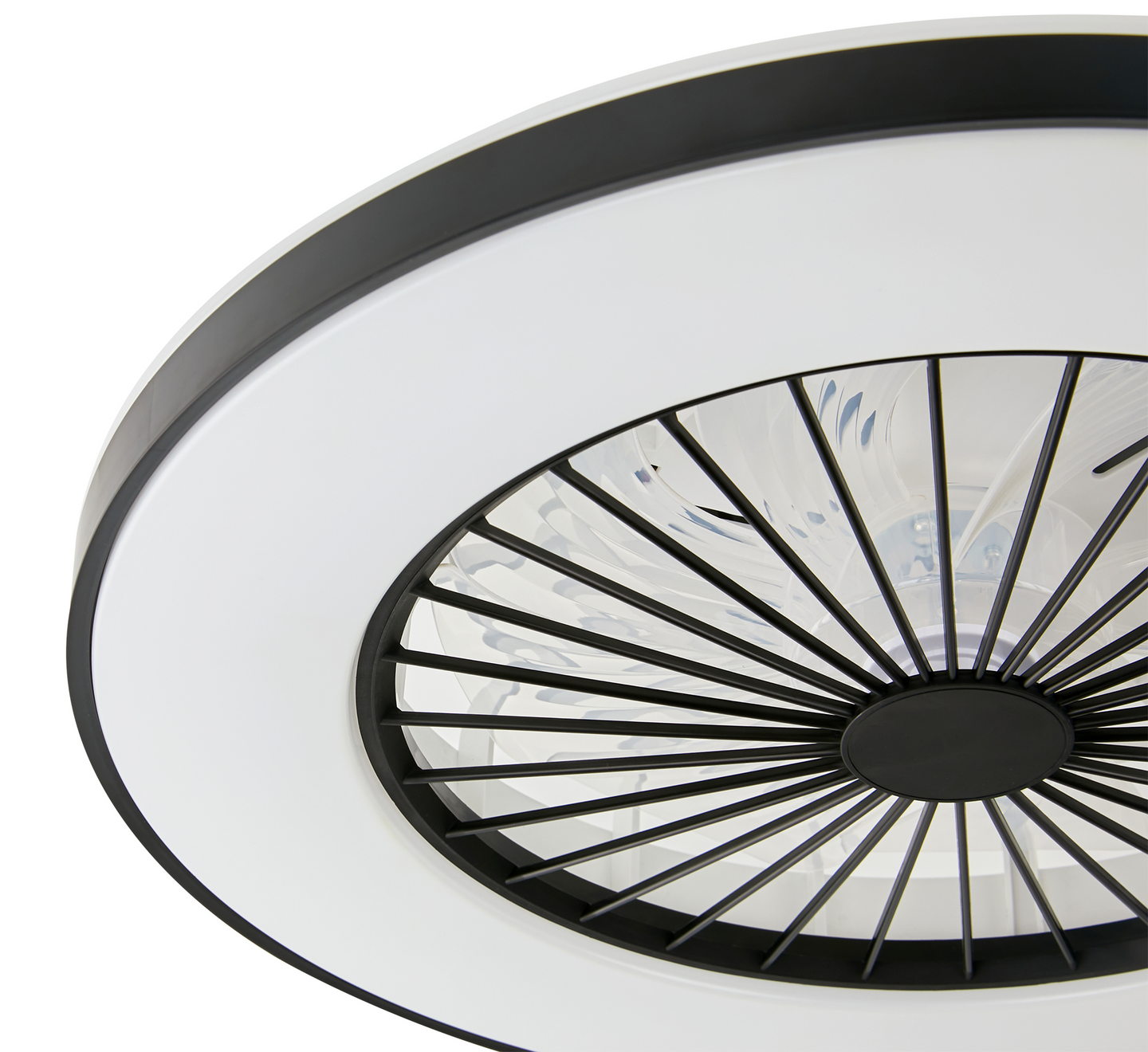 Kattotuuletinvalaisin Focuslight Panama led 500mm 40W  15W tuuletin musta