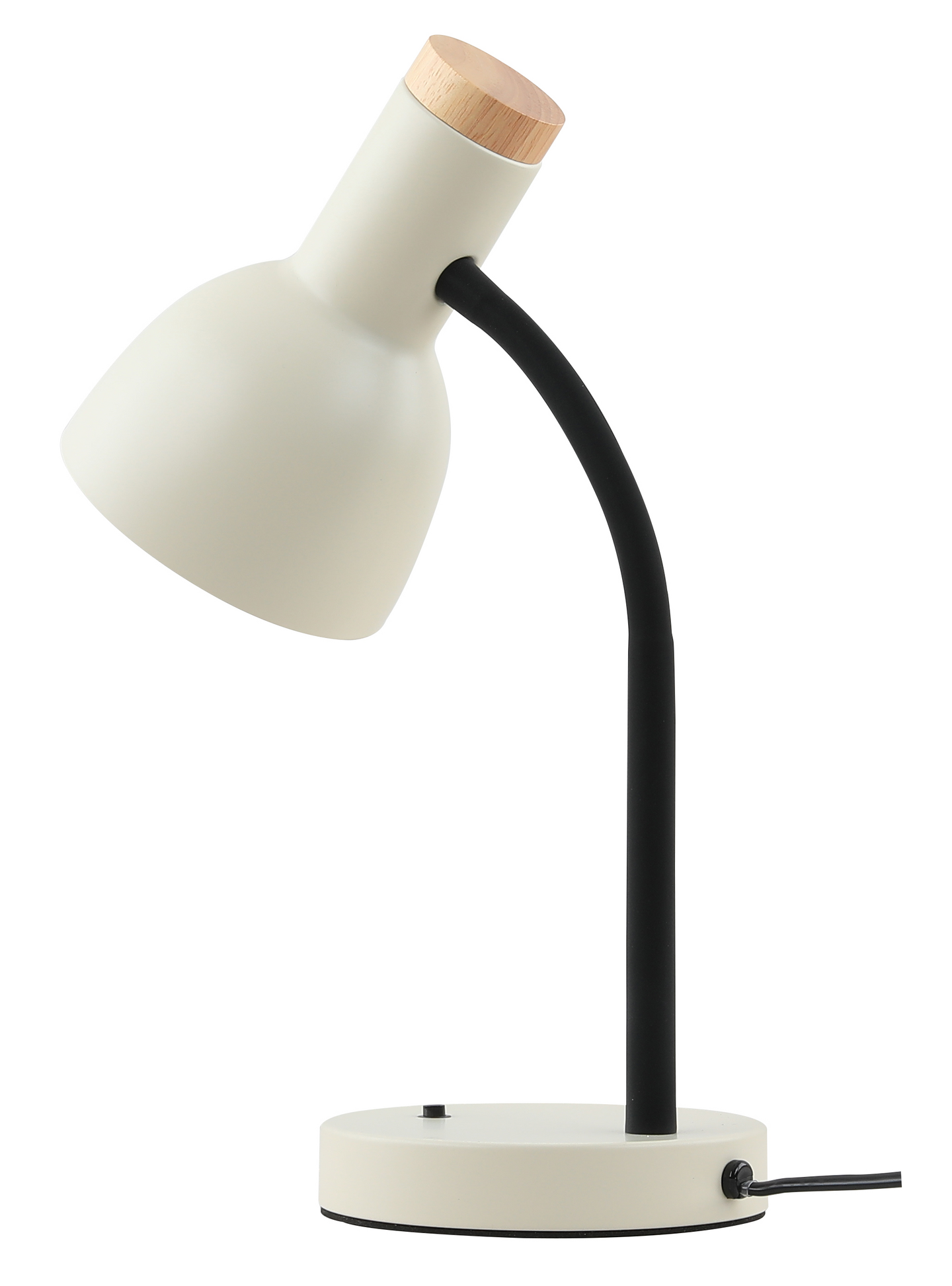 Pöytävalaisin Focuslight Oslo 360mm E27 max.8W valkoinen