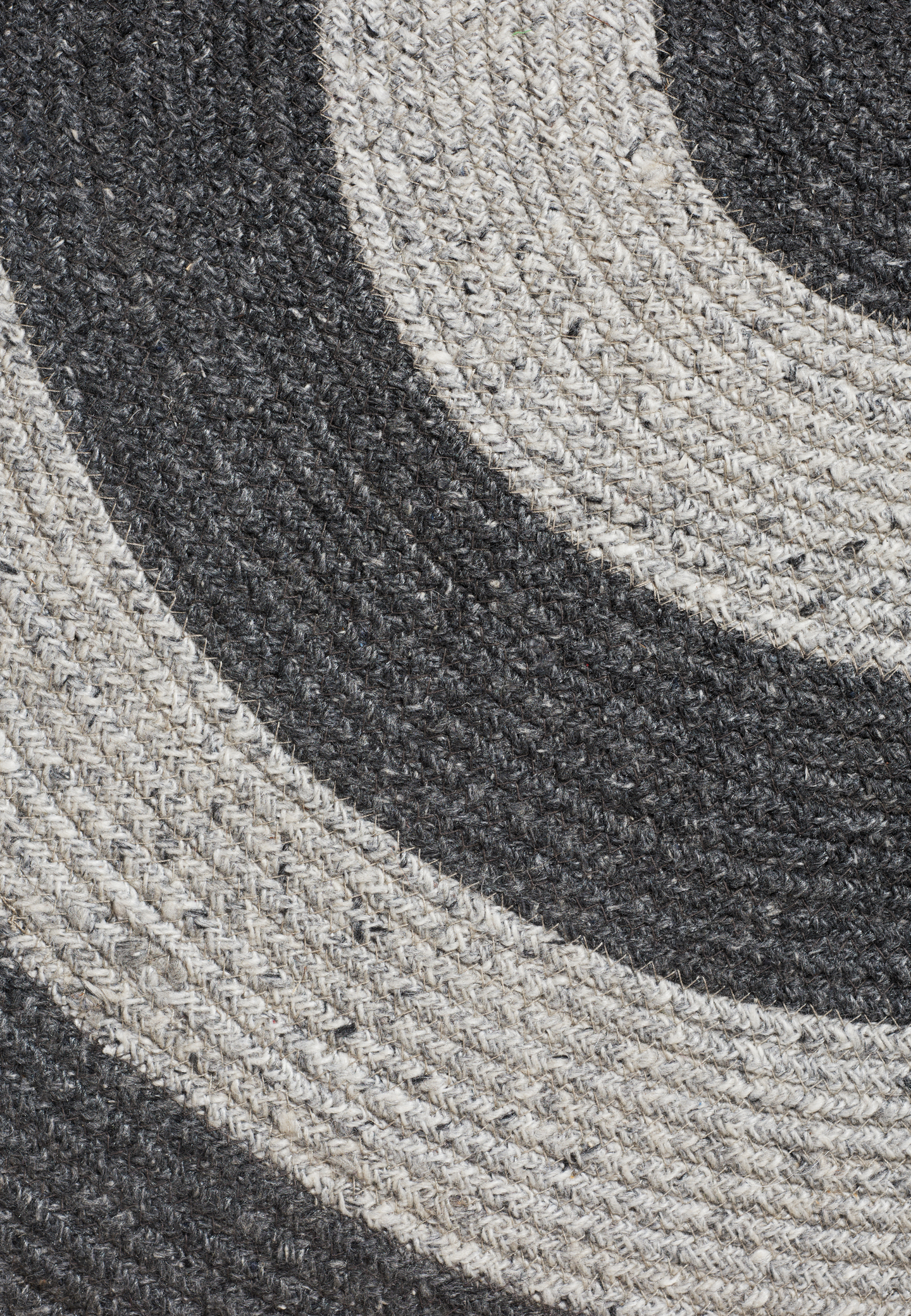 Sisä- ja ulkomatto Cello Sari pyöreä 90cm tummanharmaa/harmaa