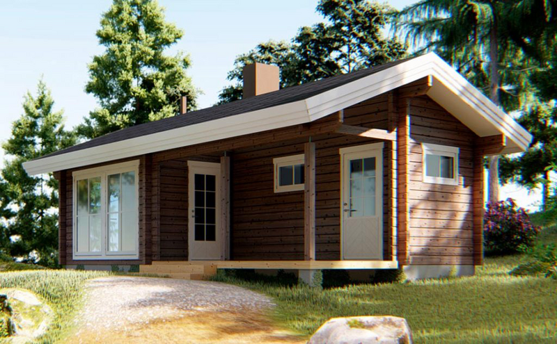 Saunamökki Raami 35 B 25m²