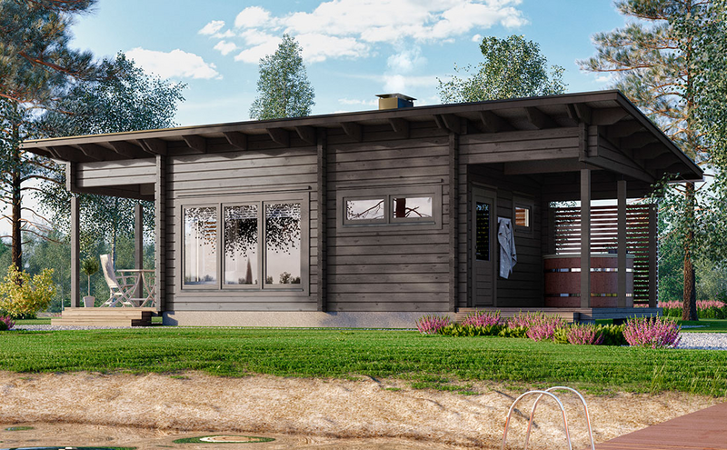 Saunamökki Kimara 44 25m²