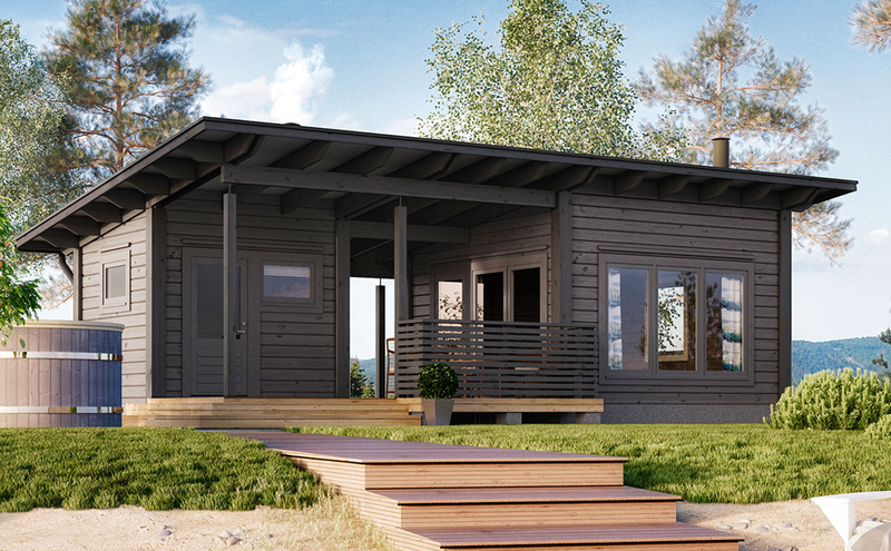Saunamökki Kimara 50 25m²