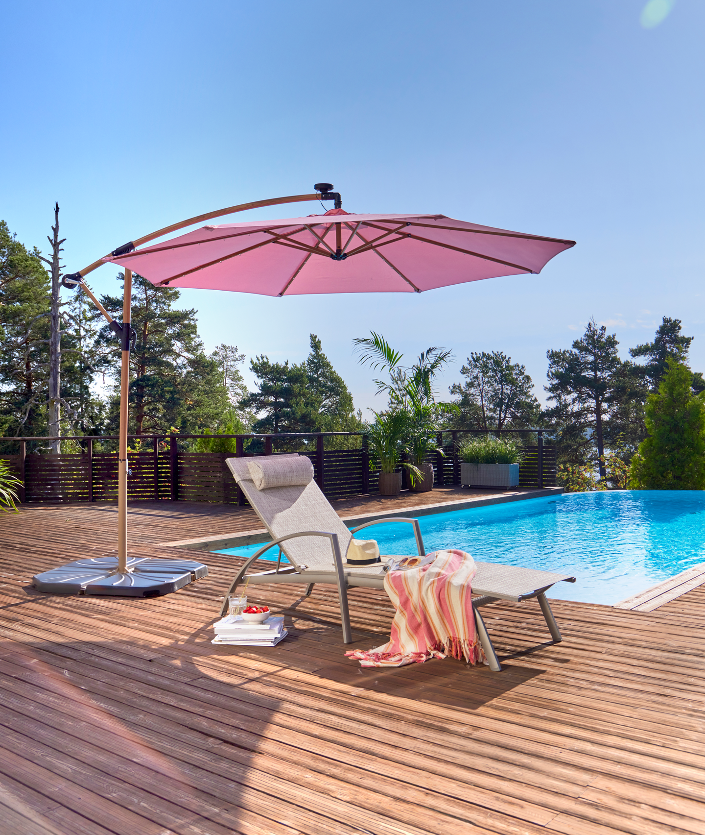 Aurinkotuoli Cello Comfy beige