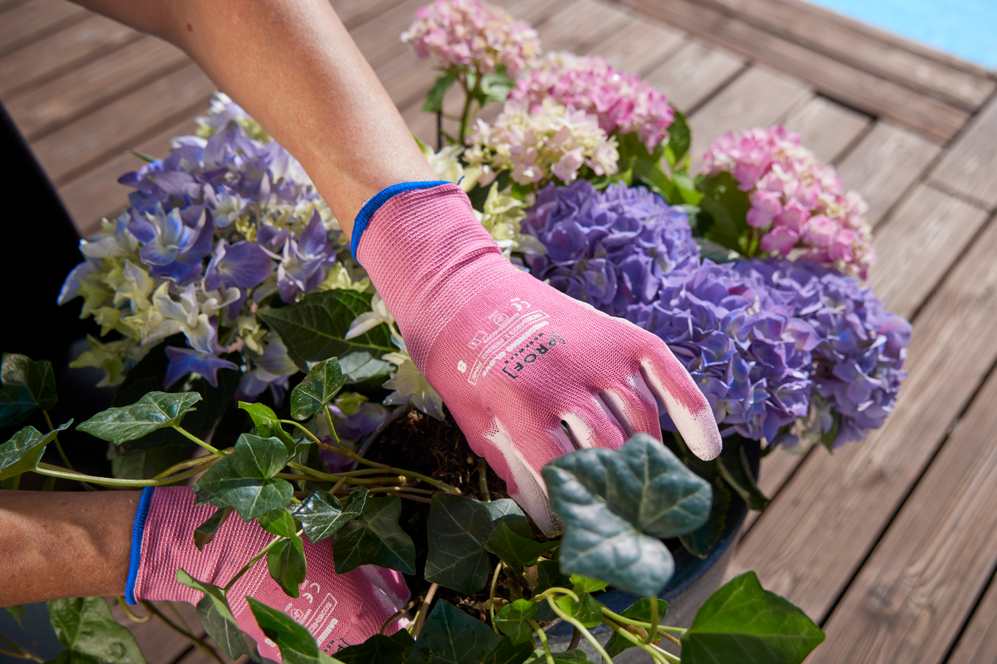 Puutarhakäsine PROF pinkki