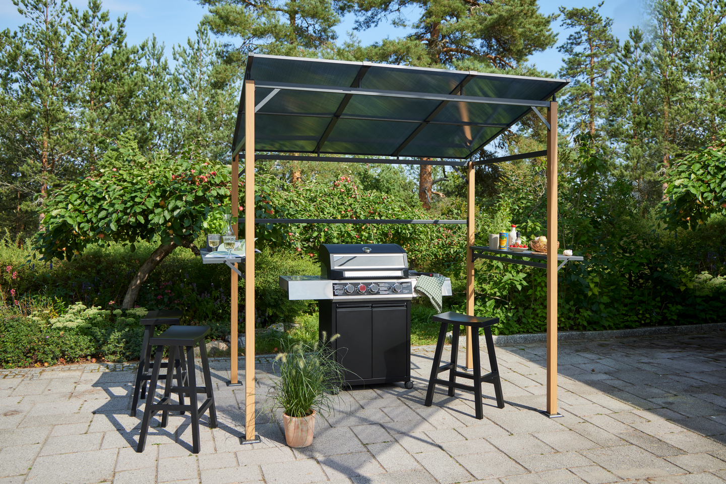 PAVILJONG CELLO GRILL 259X160CM