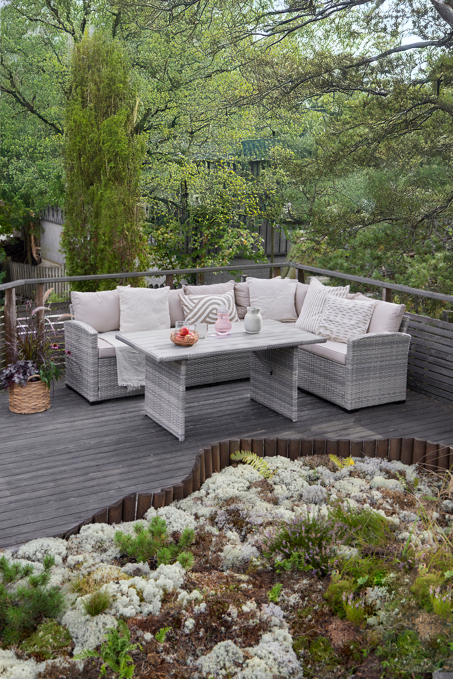 Kulmasohva+pöytä Cello Hania