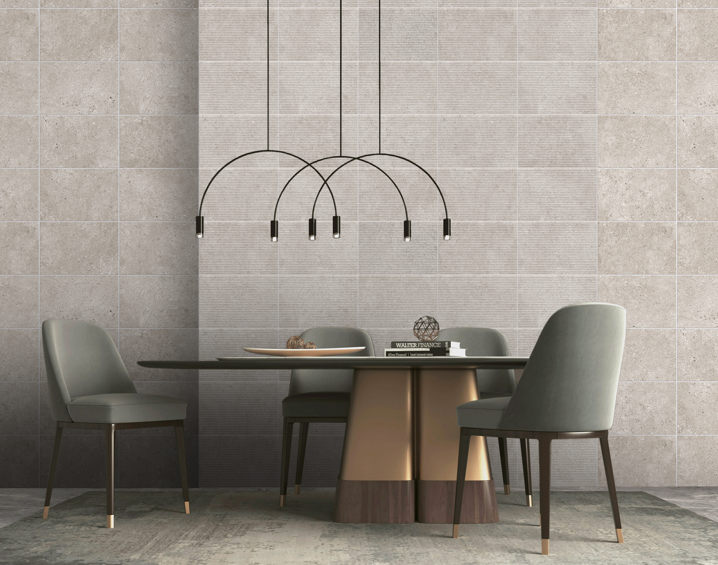 Kuviolaatta Cello Oslo 20x40 vaalea hiekka 1,2m²