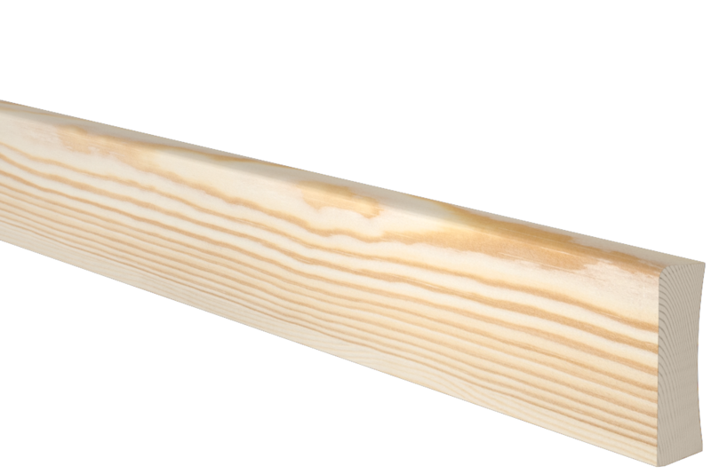 GOLVLIST EHL PROLIST FURU 12X43MM /M, SOCKEL