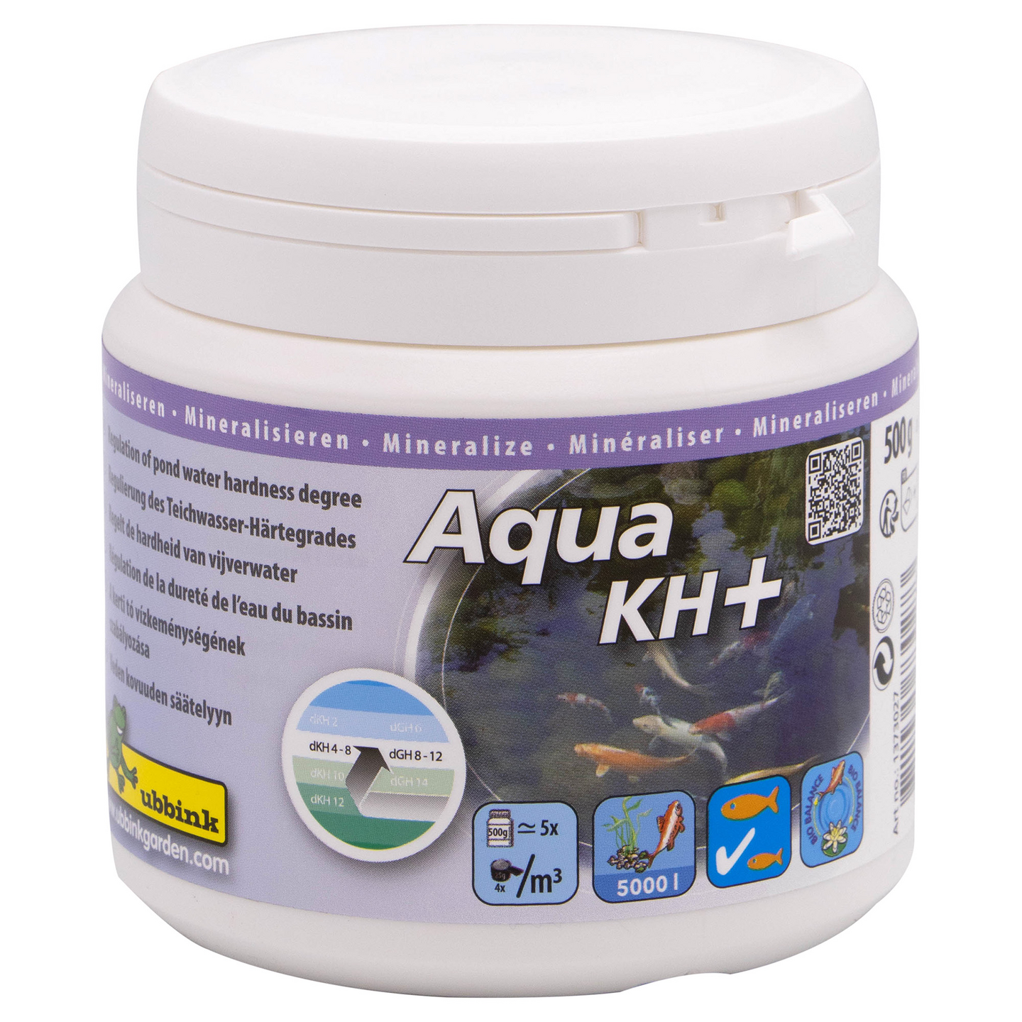 Karbonaatiokovuuden säätelyyn Aqua KH+ 500 g