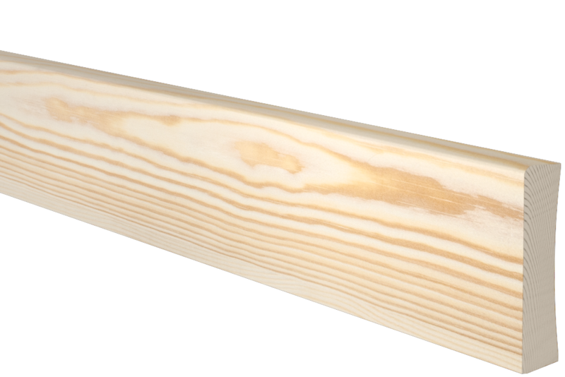 GOLVLIST EHL PROLIST FURU 12X56MM /M, SOCKEL