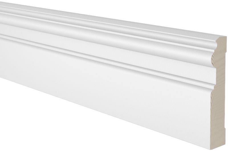 SOCKEL EHL PROLIST ALLMOGE FURU VIT 332, 15X95X4400MM