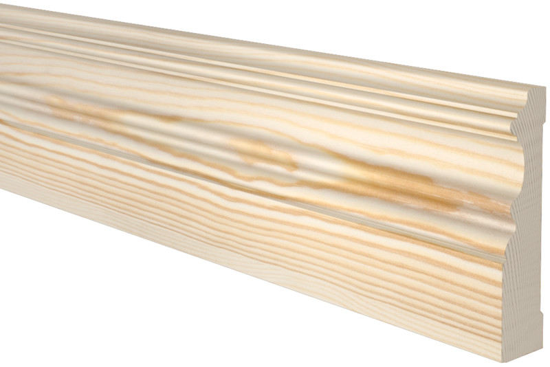 GOLVLIST EHL PROLIST ALLM WEST 21X120MM /M, FURU SOCKEL