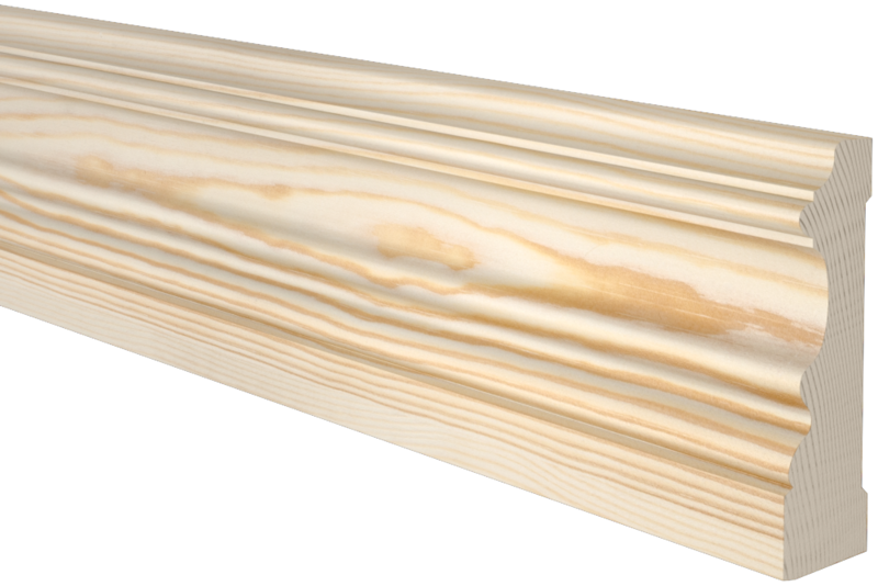 GOLVLIST EHL PROLIST ALLM WEST 21X95MM /M, FURU SOCKEL