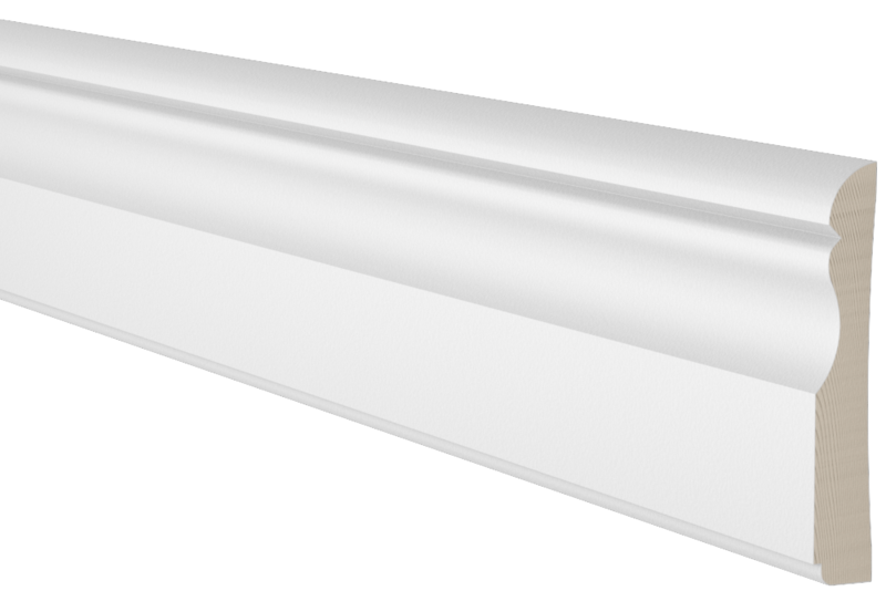 FODER EHL PROLIST ALLMOGE 15X95X2200MM VIT, FURU VIT