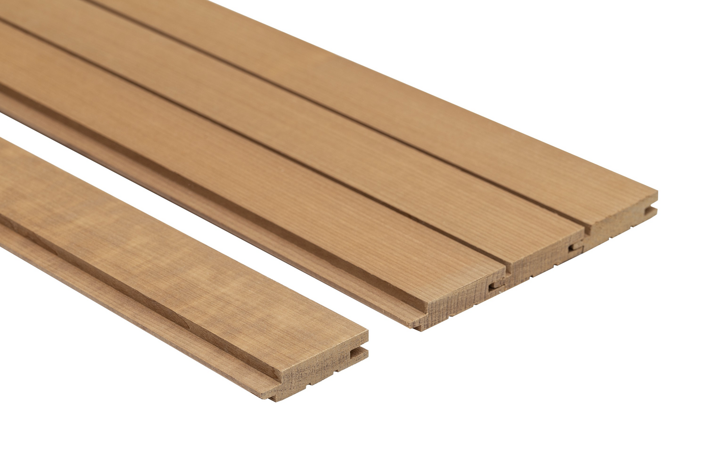 Saunapaneeli Thermory 15x68x3000 STS valeura lämpökäsitelty haapa