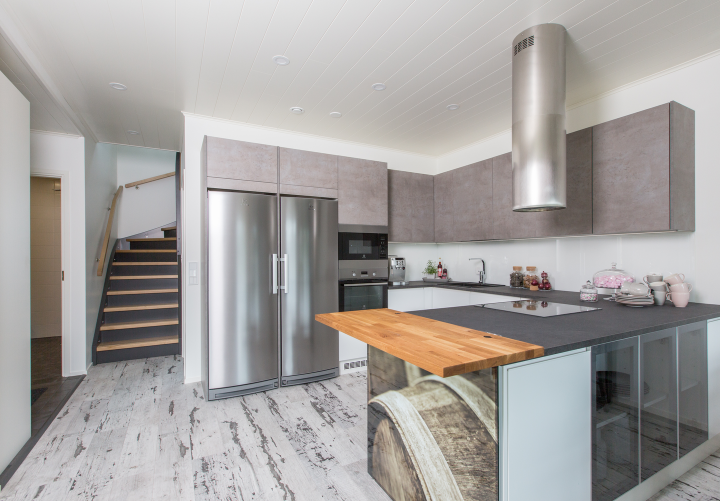 Sisustuspaneeli STP(0) 8x195x2080 PP Mdf puhdas valkoinen melamiini