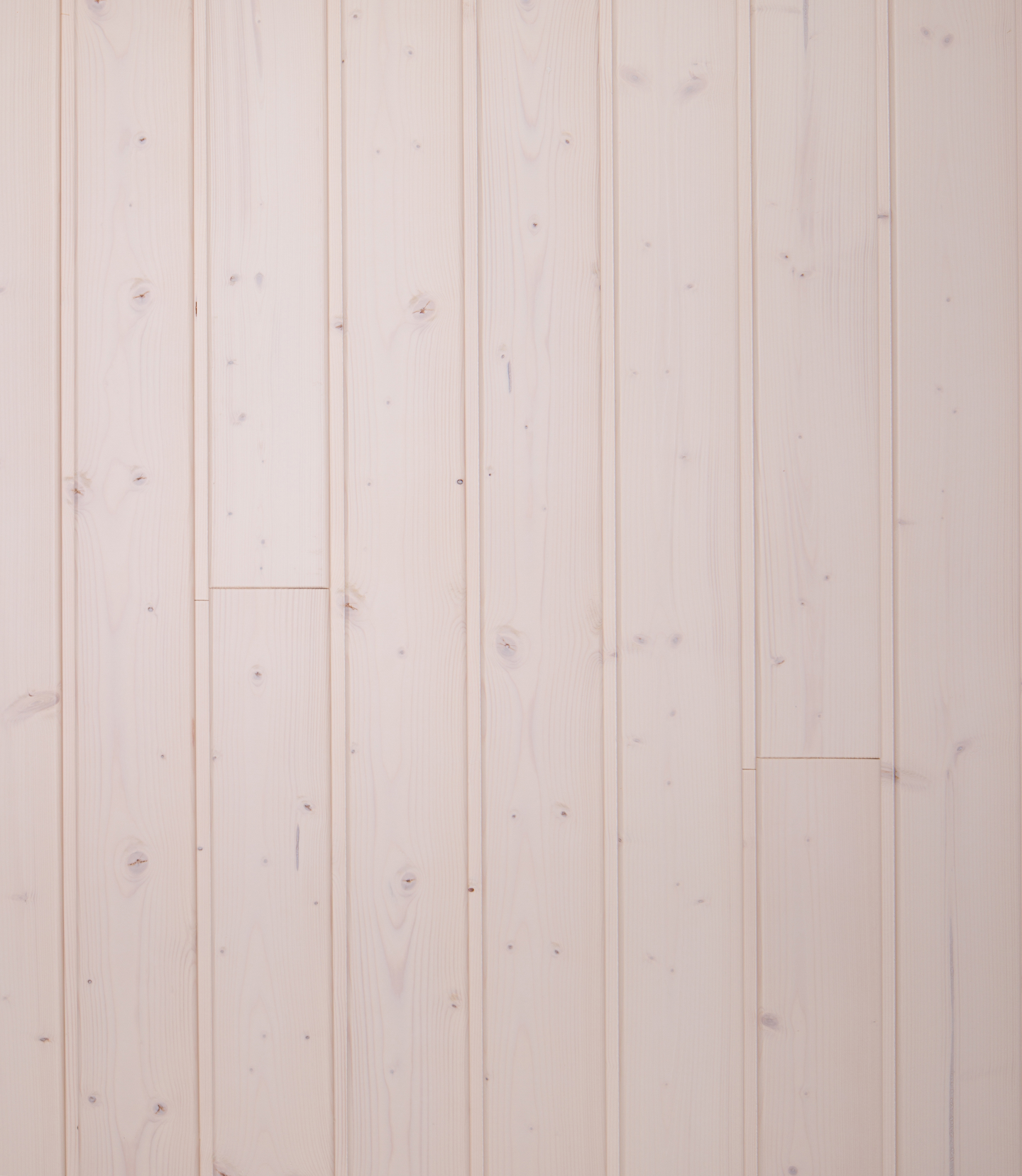 Sisustuspaneeli 14x120x3300 STP TK kuusi valkolakattu