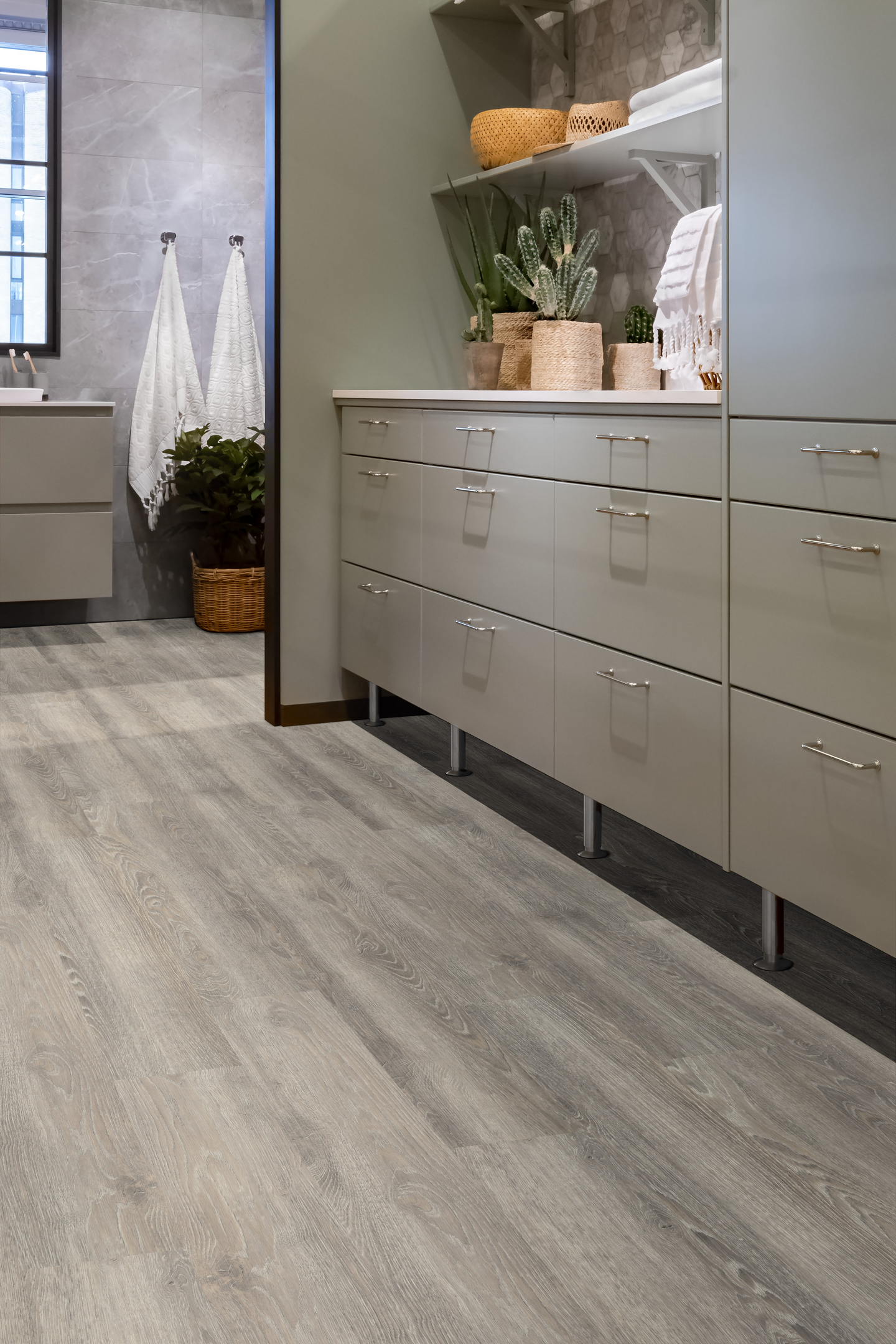 VINYLGOLV MAXWEAR GOLVABIA EK GREY 1,86M², 114114 1190X195X10MM