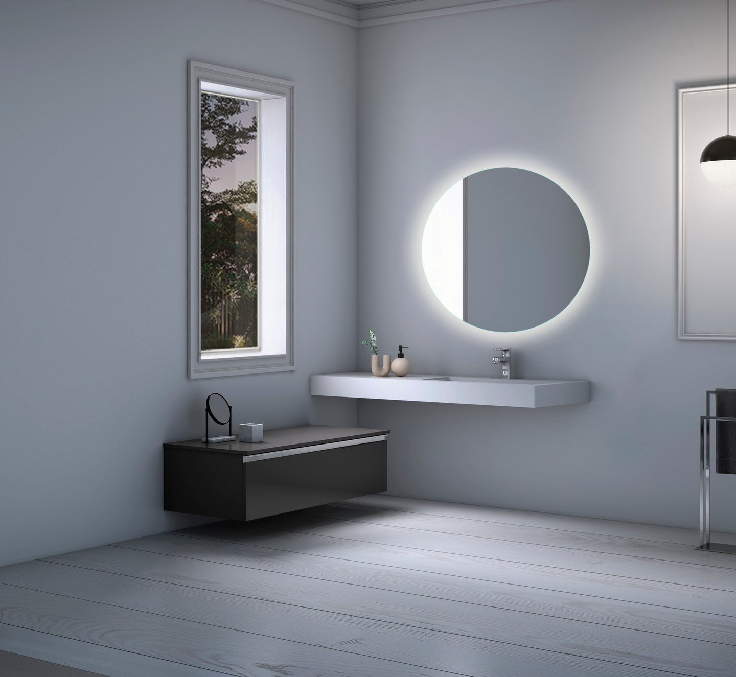 Valopeili Cello Circle 75cm LED IP44