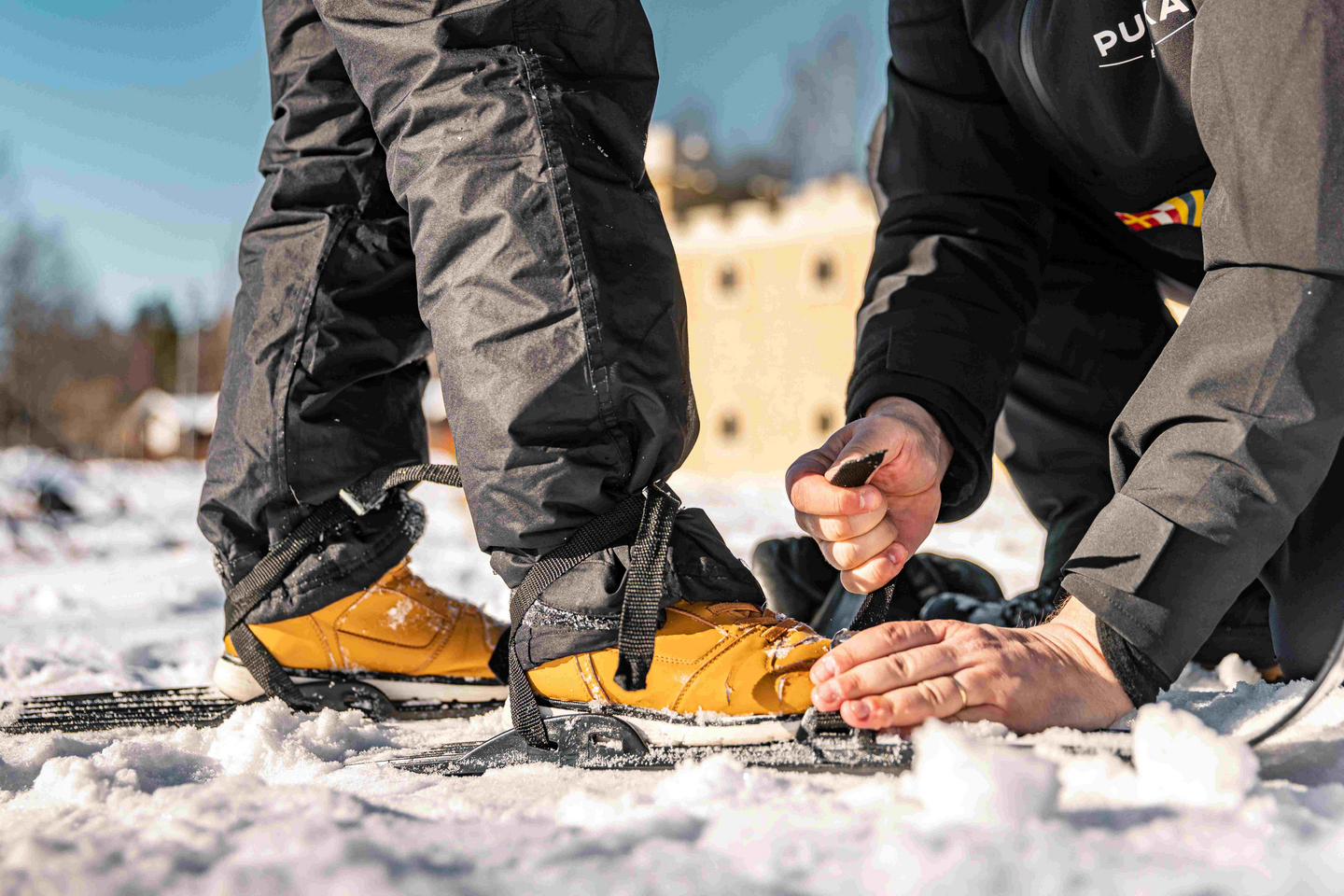 Minisukset The Pulkka musta