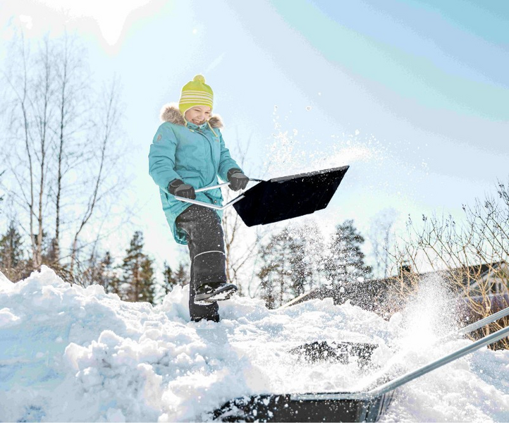 Lasten lumikola The Pulkka musta