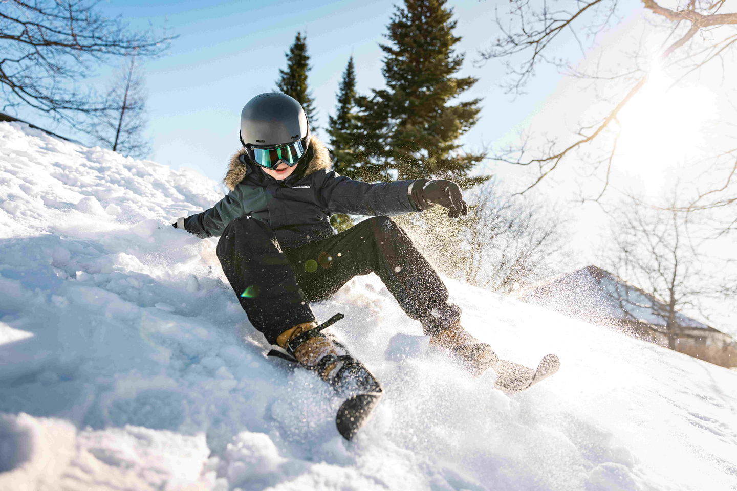 Minisukset The Pulkka musta