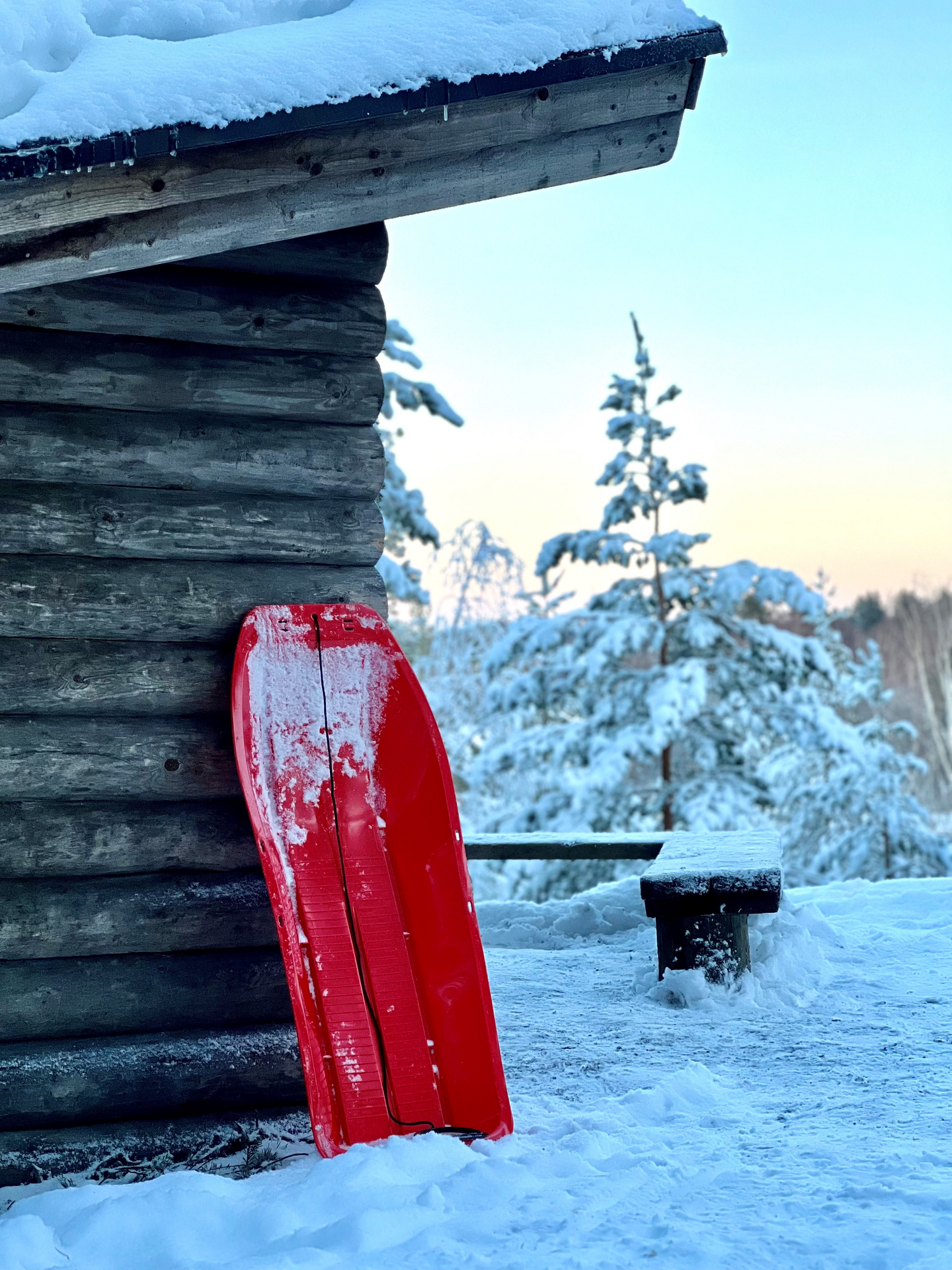 Ahkiopulkka Classic The Pulkka punainen