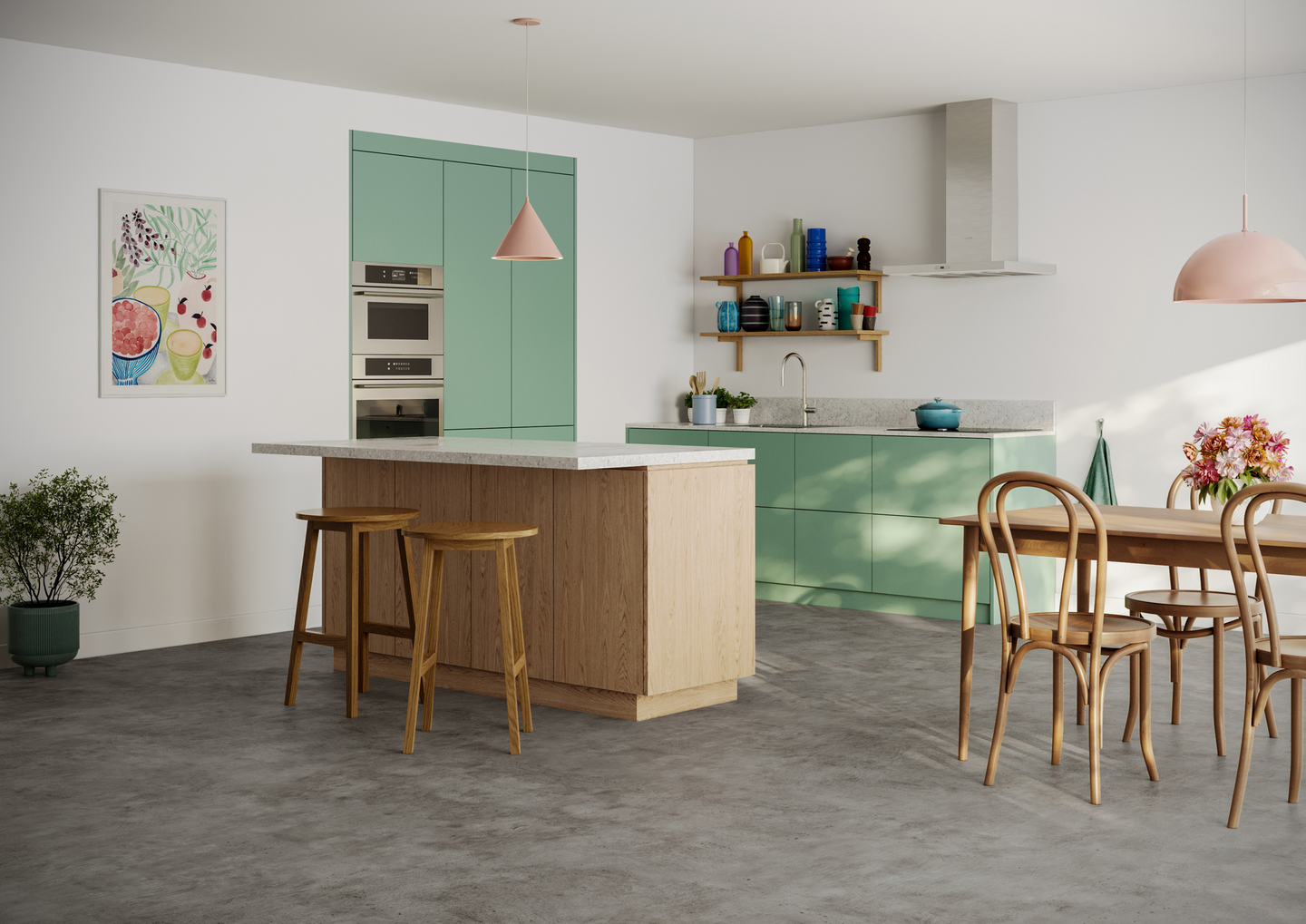 VINYLGOLV 200 TARKETT EXTRA STYLISH CONCRETE DARK GREY